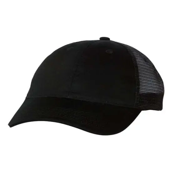 Valucap&reg; Sandwich Trucker Cap Black/ Grey {4}