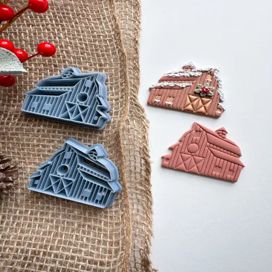 BARN | CHRISTMAS | CLAY CUTTERS {3}