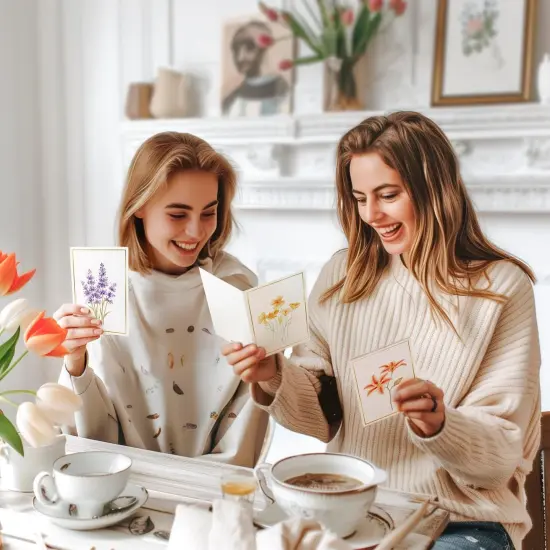 30 Pack Blank Greet Cards {5}