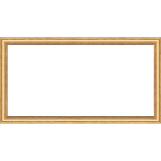 Salon Scoop Framed Dry Erase Magnetic Board Gold {1}