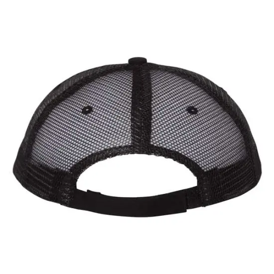 Valucap&reg; Sandwich Trucker Cap Stylish Comfortable Fit Red/ Black {2}