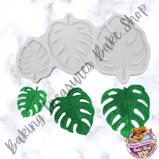 Large Tropical Leaf Tio {1}