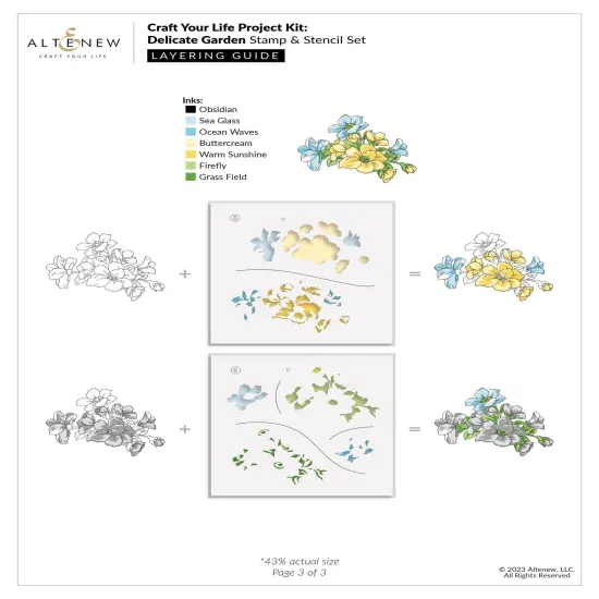 Craft Your Life Project Kit: Delicate Garden {5}