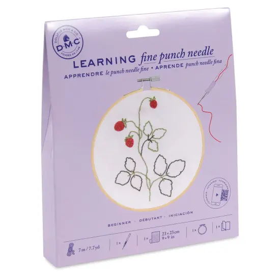 DMC Learning Fine Punch Needle Kit {1}