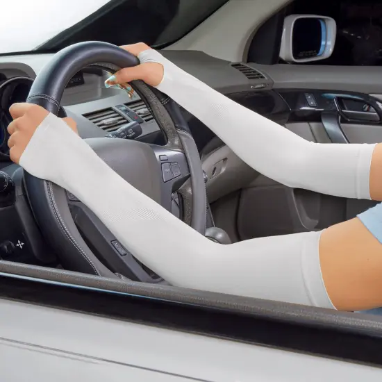 Collections Etc UV Sun Protection Comfortable Gardening Sleeves {4}