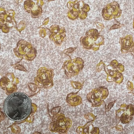 1 Yard Tan Rayon Crinkle Fabric Lightweight with Soft Textured Finish for Blouses Dresses and Skirts 50/52 Inch Width {3}