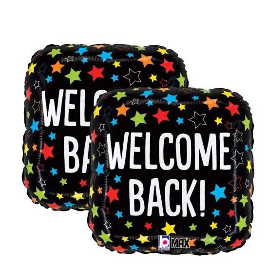 Betallic&reg; 18 Inch Welcome Back Foil Balloon {4}