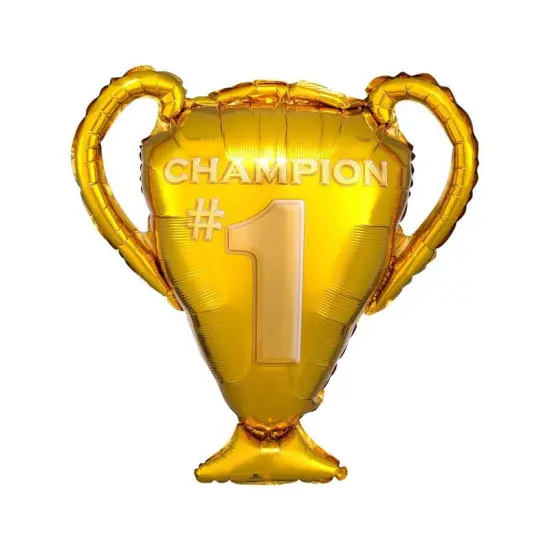 Anagram&reg; Gold Trophy Balloon 28 Inch {1}