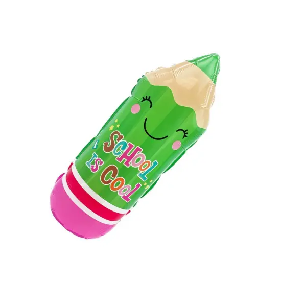 LA Balloons&reg; 29 Inch Back To School Pencil Green Balloon {2}