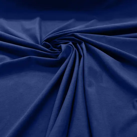1 Yard Royal Blue Cotton Spandex Jersey Knit Fabric Perfect for Sewing Activewear, T-shirts, Skirts, Kids Wear and Maternity Tops 60" Width {1}