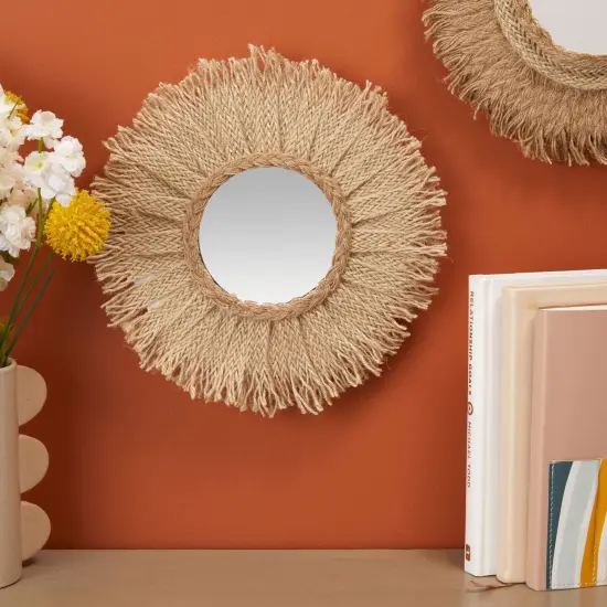 50-Pack of Small Round Mirrors for Crafts, 4-Inch Glass Tile Circles for Wall and Table Decor, Mosaics, DIY Home Projects, Decorations, Arts and Crafts Supplies Blue {3}