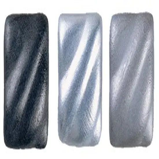 Amaco Rub 'N Buff Wax Metallic Finish, 3 Color Grey Assortment (Ebony, Silver Leaf, Pewter) {3}