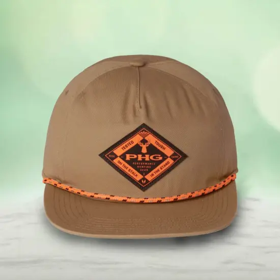 1 Count PHG Terminal Shot Snapback Cap Five Panel Unstructured Cotton Flat Bill Zinc {4}