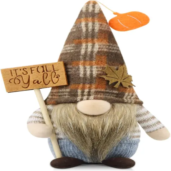 Fall Gnomes Decor for Home Kitchen Tiered Tray {1}