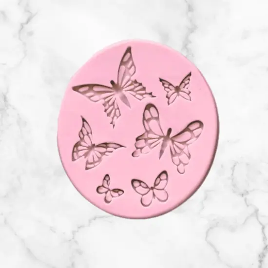 Butterfly Fondant Silicone Mold {1}