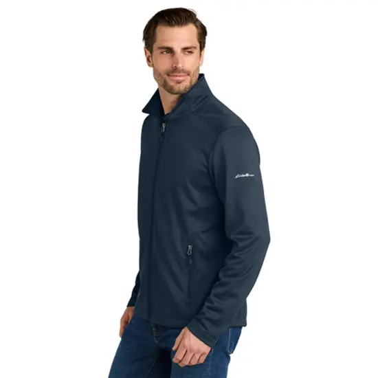 Eddie Bauer&reg; Smooth Mid Layer Fleece Full Zip Iron Gate {5}