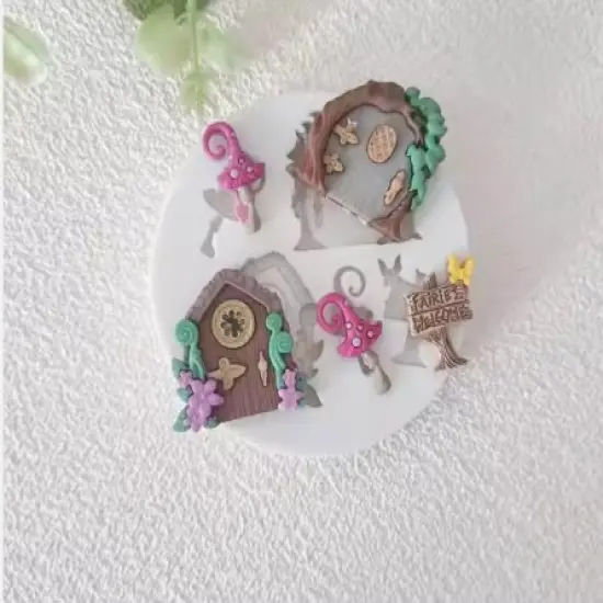 Fairies Home Silicone Mold {1}