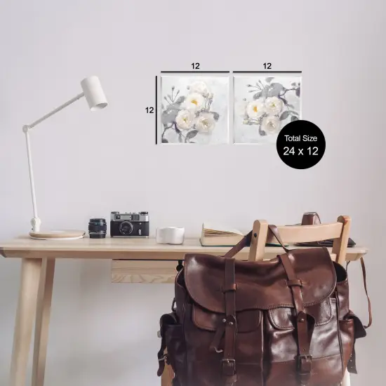 Stupell Industries Country Blossoms Bundle 2pc Wall Plaque Set Design by Emily Ford {3}