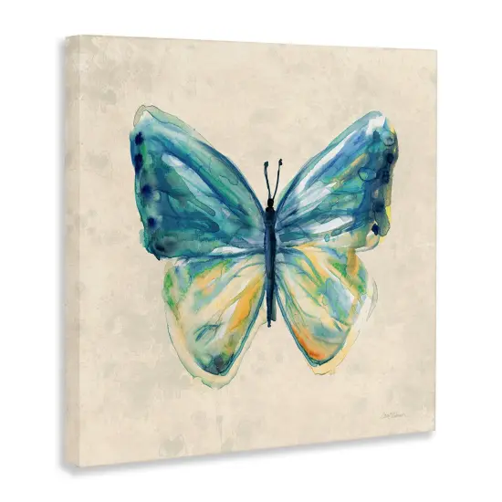 Stupell Industries Bright Watercolor Butterfly Canvas Design by Carol Robinson {3}