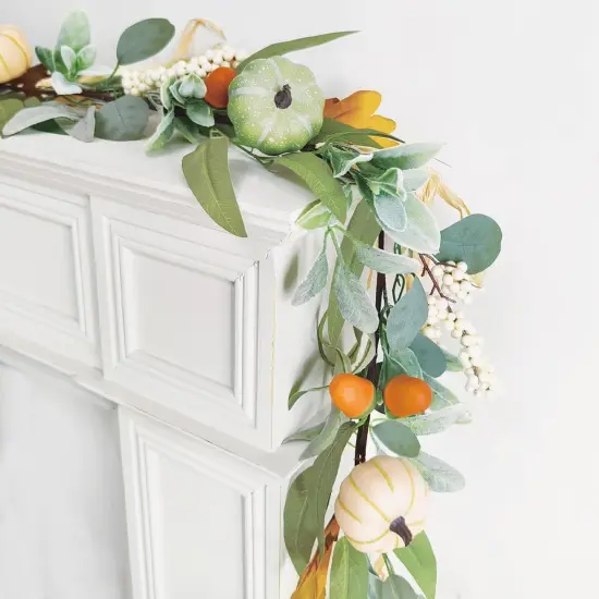 Fall Decorations for Home 6Ft Fall Garland {2}