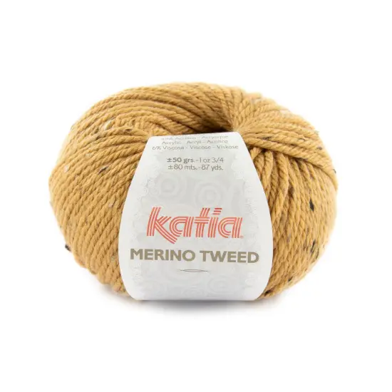 Katia Merino Tweed Superwash Yarn Camel {1}