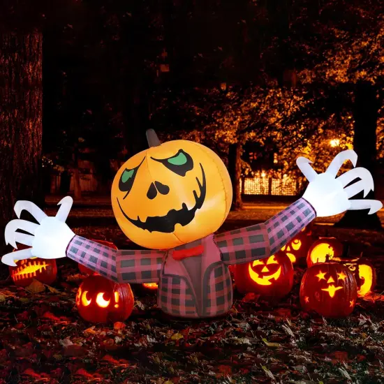 7FT Long Halloween Inflatable Outdoor Decorations {5}