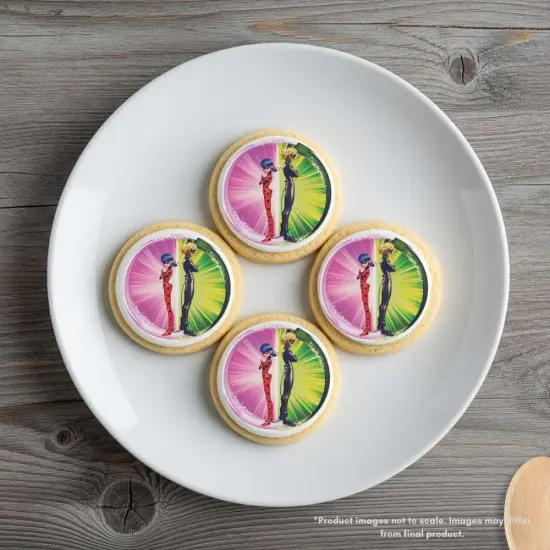 Miraculous: Tales of Ladybug & Cat Noir – Duo Power Edible Cake Topper {6}