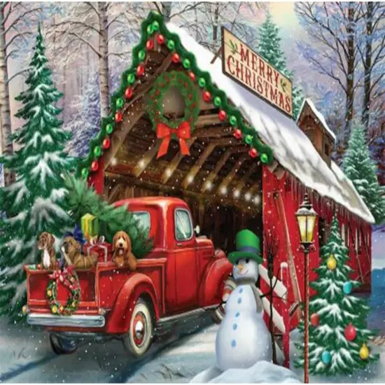 5D Christmas Diamond Painting Kits (11.8 * 15.8 inch) {1}