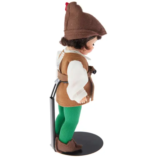 Plymor DSP-4175B Black Adjustable Doll Stand, fits 7, 7.5, 8, 8.5, and 9 inch Dolls or Action Figures, Waist is 1.75" - 2.25" wide, 5" - 6" around {6}