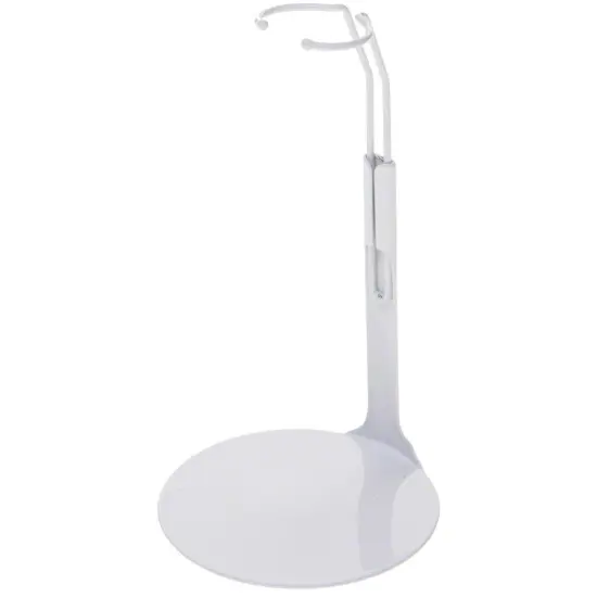 Kaiser 20SM White Adjustable Doll Stand, fits 7 to 8 inch Dolls or Action Figures, waist width adjusts from 1.125 to 1.375 inches {1}