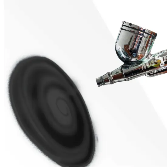 Black Airbrush Face & Body Water Based Paint for Kids, 8 oz. {3}