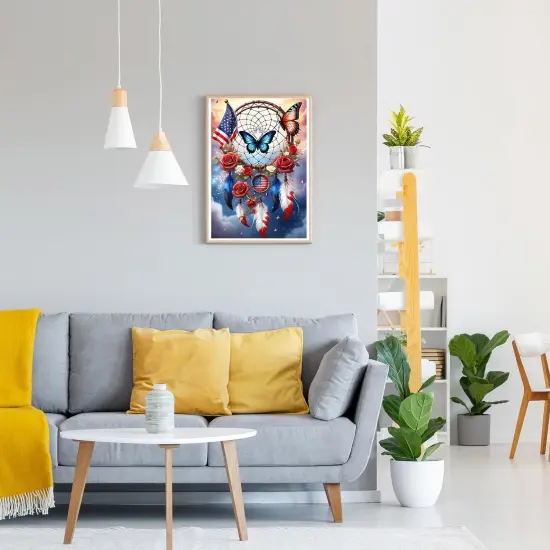 DIY 5D Flowers Butterfly Diamond Art Kits 12x16 inch {2}