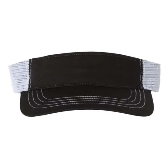 Richardson&reg; Trucker Visor Black/ White {1}
