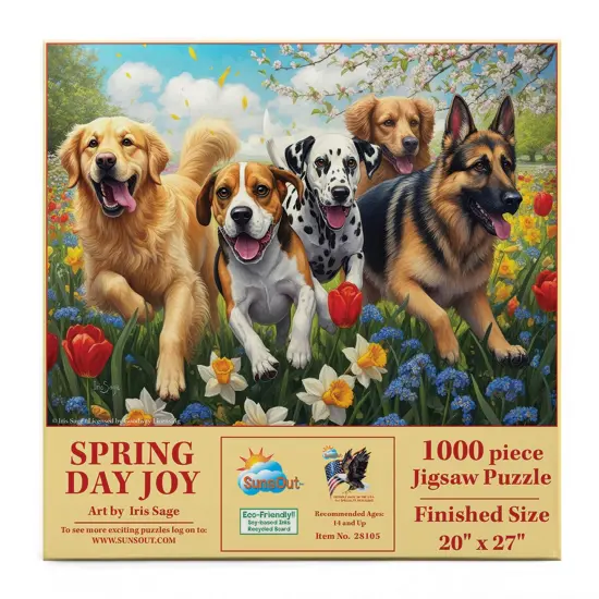 Sunsout Spring Day Joy 1000 pc Jigsaw Puzzle 28105 {4}