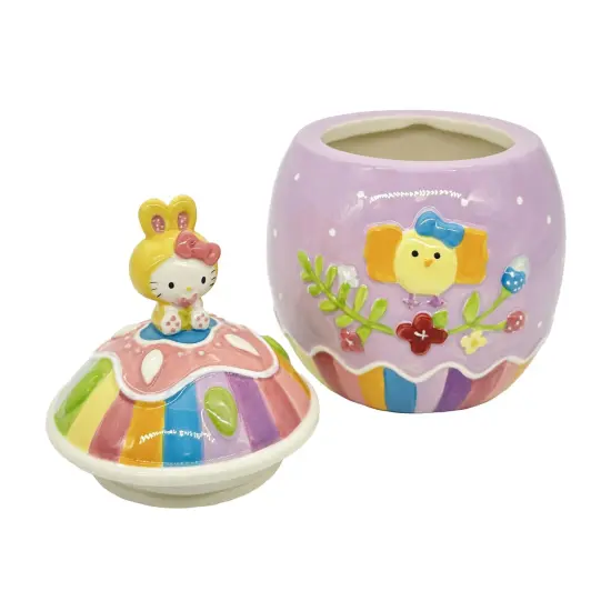 Blue Sky Clayworks Sanrio Hello Kitty Easter Egg Chick Cookie Jar {2}