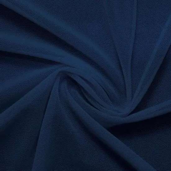 Power Mesh Fabric Classic Collection Navy {1}