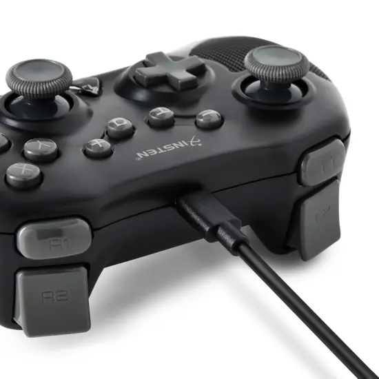 Wireless Controller for Nintendo Switch/OLED Model/Switch Lite, With Programmable Buttons, Gyro Axis, Turbo, Vibration, Black {4}