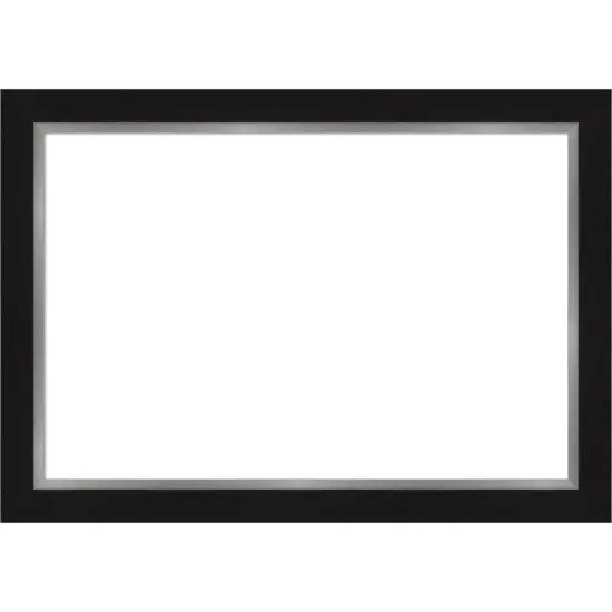 Eva Framed Dry Erase Magnetic Board Black Silver {6}