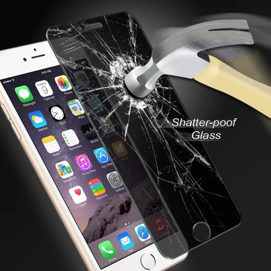 Insten for iPhone 6S Plus / 6 Plus 5.5 Privacy Anti-spy Real Tempered Glass Screen Protector Film {3}