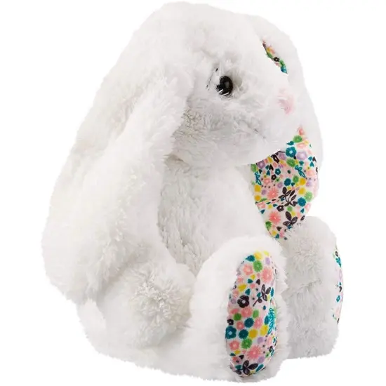 Stuffed Bunny with Floppy Ears, Plush Animal Rabbit Toy for Kids and Easter Gifts, 13 X 6 X 19 inches White {3}