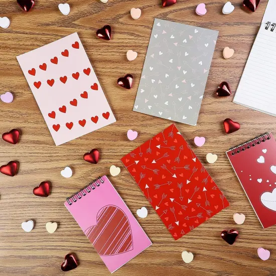 Valentine&rsquo;s Greeting Cards, Blank Heart Patterned Cards with Red Envelopes (4 x 6 In, 36 Pack) Multicolor {3}