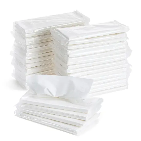 36 Pack Car Tissues Refills - 864 Sheets of Facial Napkins for Auto Sun Visor Tissue Holder, 24 Sheets Each, 3-Ply (8 x 4 In) White {1}