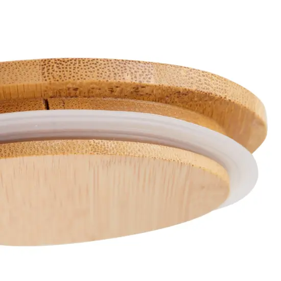 Farmlyn Creek 3 Piece Matte Black Kitchen Canister Set with Airtight Wooden Bamboo Lids, Kitchen Counter Containers, Food Storage Jars, Ideal for Storing Sugar, Coffee and Other Dry Goods, (3 Sizes) {7}