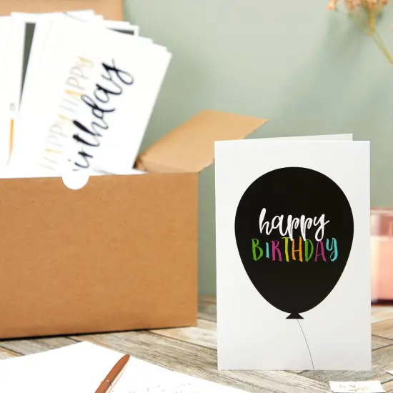 120 Pack Assorted Birthday and Anniversary Cards with Envelopes Bulk for Work, Wedding, Employees Appreciation, Business (12 Designs, 4x6 In) Multicolor {2}