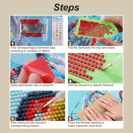 5D Maple Leaf Diamond Art Painting Kits Fall DIY Full Round Drill Bird Diamond Art for Adults Northern Cardinal Diamond Art Painting Crystal Craft Kit {3}