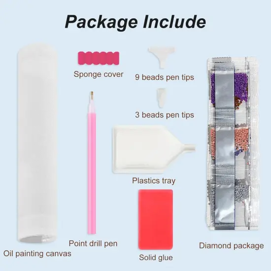 Diamond Art Painting Kits for Adults, Gnome Lovers Diamond Art Kits for Beginners {5}