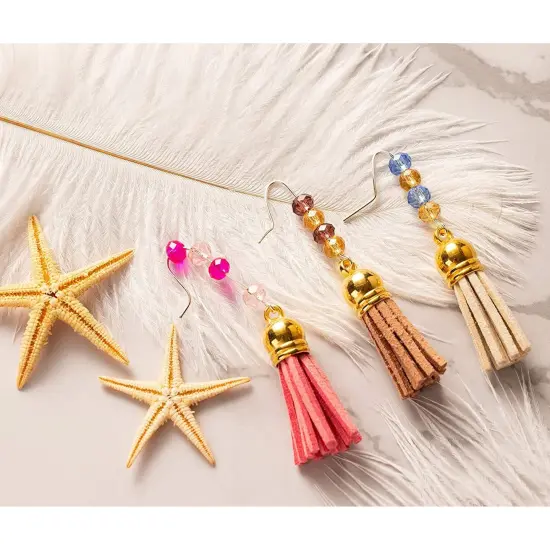 1200 Pieces Eye Pins for Jewelry Making, Bulk 20-Gauge Hooks for DIY Earrings, 8 Assorted Lengths (Silver) {4}