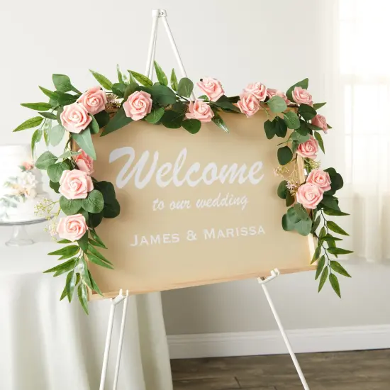 Juvale 100 Pack Pink Artificial Flowers - 3 Inches, Fake Roses for Wedding, Bridal Shower & Valentine's Day Decorations, Arts and Crafts {7}