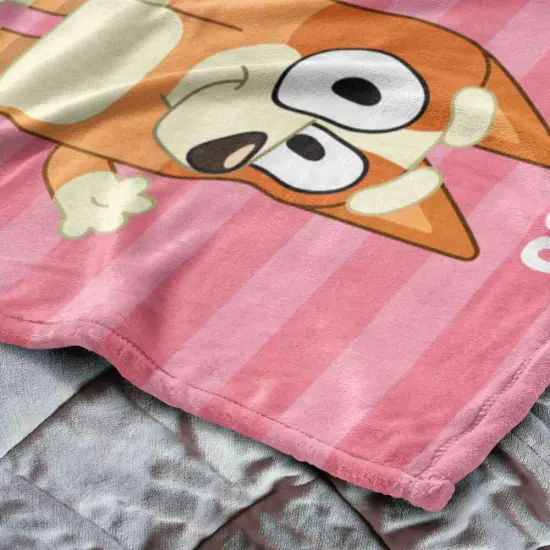 Bluey Roll Call Silk Touch Throw Blanket 50&times;60 Inches Bingo {4}