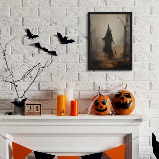 Diamond Painting Kits for Adults and Beginners 5d Cabin Full Round - 12 x 16 Inch(Witch) {4}